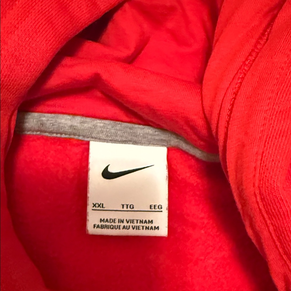 Nike Red Illinois State Pullover - Picture 6 of 6